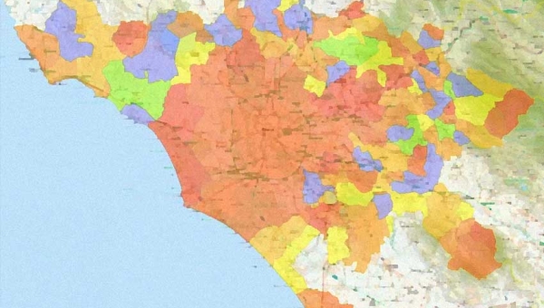 Comuni sopra i cinquantamila abitanti